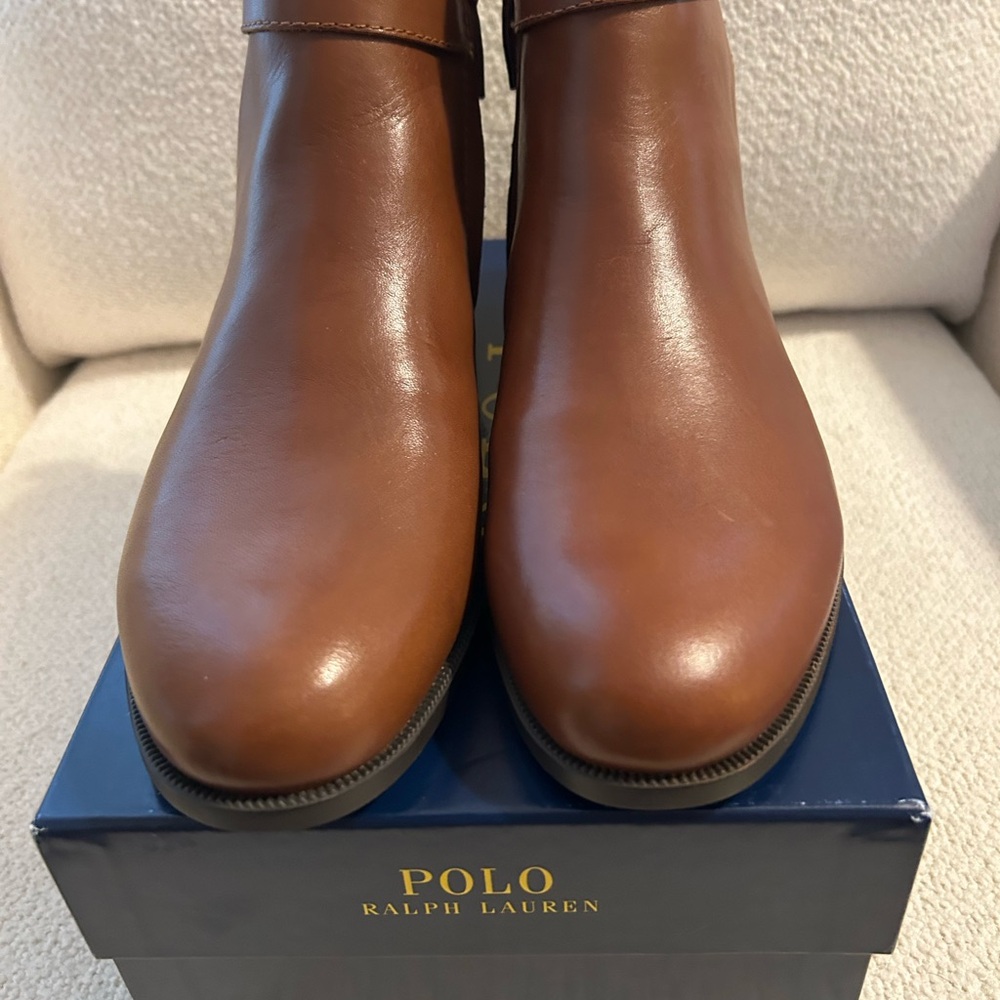 Polo Ralph Lauren Women's Brown Ankle Boots